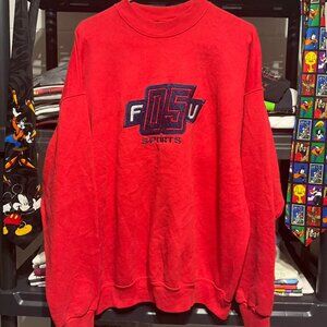Vintage FUBU red and blue sweatshirt